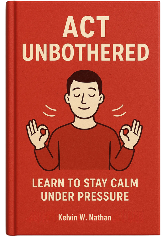 Act Unbothered: Learn to Stay Calm Under Pressure