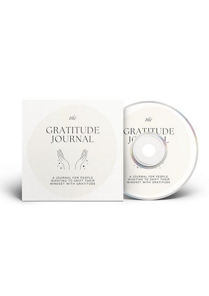 Gratitude Journal & Complementary Audio Journal (Instant Download)