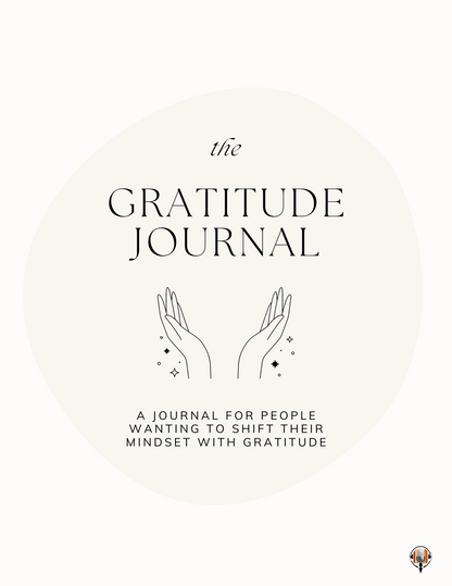 Gratitude Journal & Complementary Audio Journal (Instant Download)